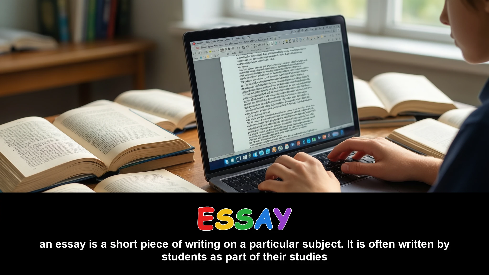 English Illustration for essay